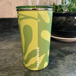 *NWT* Starbucks Spring 2026 Green Matcha Botanical Stainless Steel Tumbler 12 oz